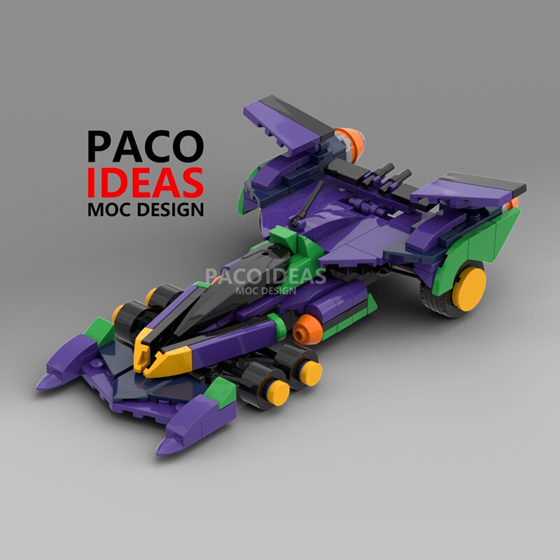 Highly Intelligent Formula 28 Super Aslada Akf11 Unit 1 Color-Blocked Building Block Moc Racing Model Highly Intelligent Formula 28 Super Aslada Akf11 Unit 1 Color-Blocked Building Block Moc Racing Model
