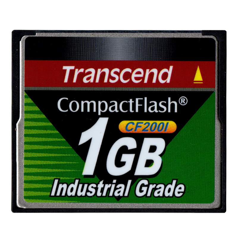 Transcend Industrial 200I Industrial CF 1G 200X Industrial CF Card TS1GCF200I