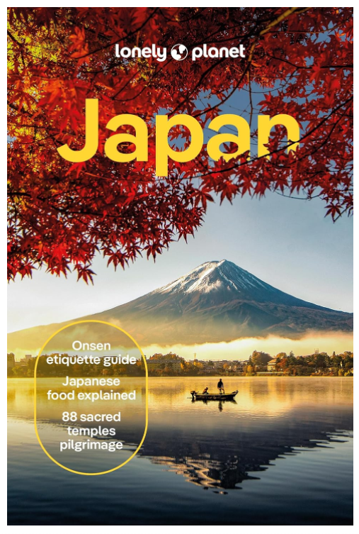 英文原版Lonely Planet Japan Travel Guide孤独星球旅行指南书