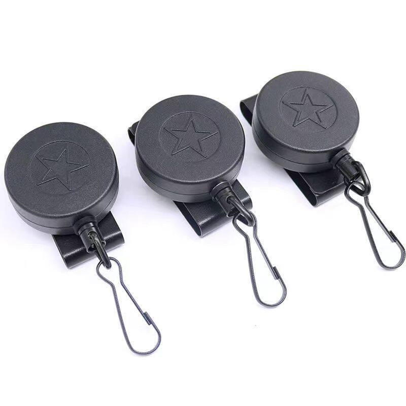 Reinforced anti-loss gun anti-gun platform stainless steel stretched rope stretched key button
