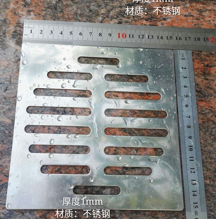 FLOOR DRAIN COVER SHEET SQUARE ROUND MAKEUP ROOM SEWER FILTER SCREEN STAINLESS STEEL WIRE DRAWING ANTI-HAIR LID MULTIDIMENSIONED