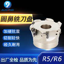E-MAPREDUCE R5 R6 round nose plane milling cutter EMR5R EMR6R-50 63 80 100 125 160 cutter