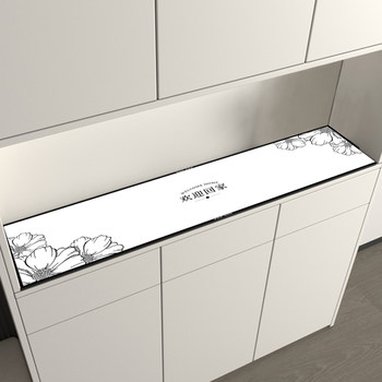 Shoe counter top mat welcome home simple tv cabinet table mat waterproof and oil-proof side cabinet entrance desktop mat