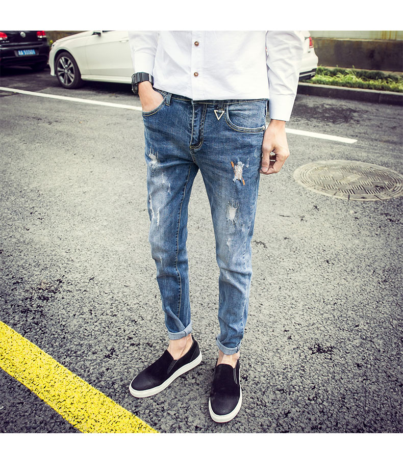 Jeans pour jeunesse Sarouel en coton pour été - Ref 1464965 Image 12