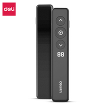 Deli 50680 page turning pen laser pen rechargeable ppt remote control training lecture conference partial magnifying glass Type-c port slide multimedia page turner lecture teaching electronic pointer