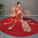 Традиционный свадебный наряд Сюхэ, свадебное платье, подходит для подростков, дракон и феникс