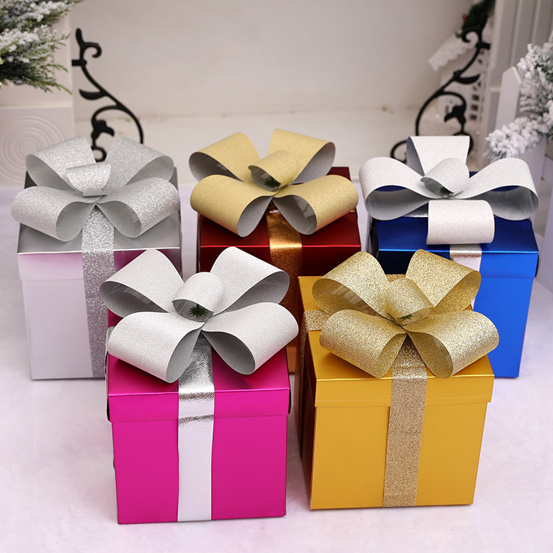 Christmas decoration gift box gift box 40cm 50cm dress up mall hotel window decoration ornaments