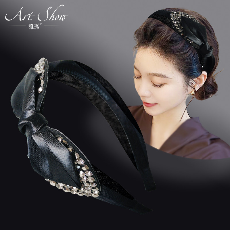 High-End Fashion Rhinestone Headband, Versatile Hair Accessory for Moms, New 2025 Headband for Going Out, Hair Accessory