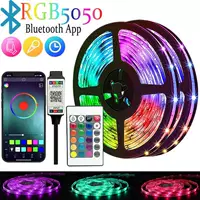 Свет 5050RGB с + Bluetooth + 24-клавишным пультом дистанционного управления
