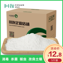 Sichuan quicklime powder 5 kg disinfection sterilization insect control purification water quality improvement soil trees brush white 