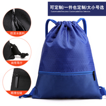 Custom bundle pocket fitness bag Mens and womens sports travel bag Student portable storage training bag Large capacity drawstring bag