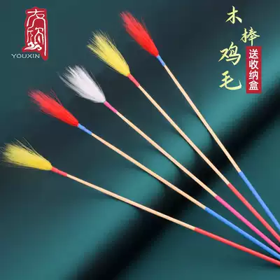 采耳木棒鸡毛棒银针鹅毛棒马毛掏耳勺工具挖耳勺竹柄打耳朵扫耳棒
