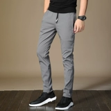 Мужские демисезонные утепленные спортивные трендовые штаны для отдыха, свободный прямой крой, коллекция 2023