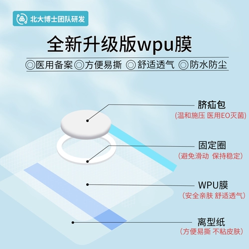 Сингинбуту для младенцев -медсестер пупочная грыжа наклейка детская выпуклая пупочка специальная пупочная грыжа пуповина Уход за шнур