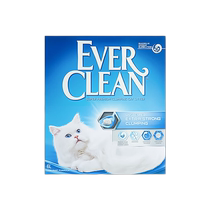 Platinum diamond Everclean small blue box cat litter bentonite deodorizing low dust imported cat litter mineral sand antibacterial 5 4 kg