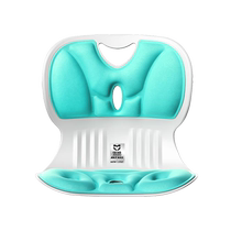 Ergonomic waist-protecting seat cushion and backrest integrated office sedentary artifact not tiring waist support cushion for adults