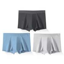 Catman Disposable Underwear Mens Cotton Boxer Briefs 3 Pairs (3XL)