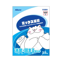 Nikoro mixed cat litter 6L about 2 5kg tofu bentonite cat litter antibacterial and deodorizing