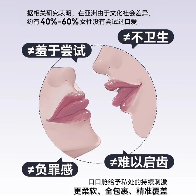 Enjoy oral cavity, tongue licking, masturbation device, adult erotic female products, clitoral orgasm artifact, female sucking toy