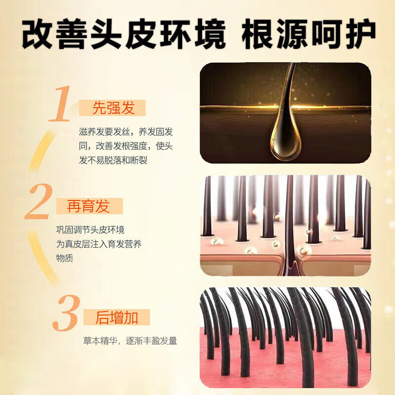 侧柏叶何首乌生姜灵芝洗发水真的能防脱生发?2025年最新实测结果揭秘!_头发护理_淘宝美妆网