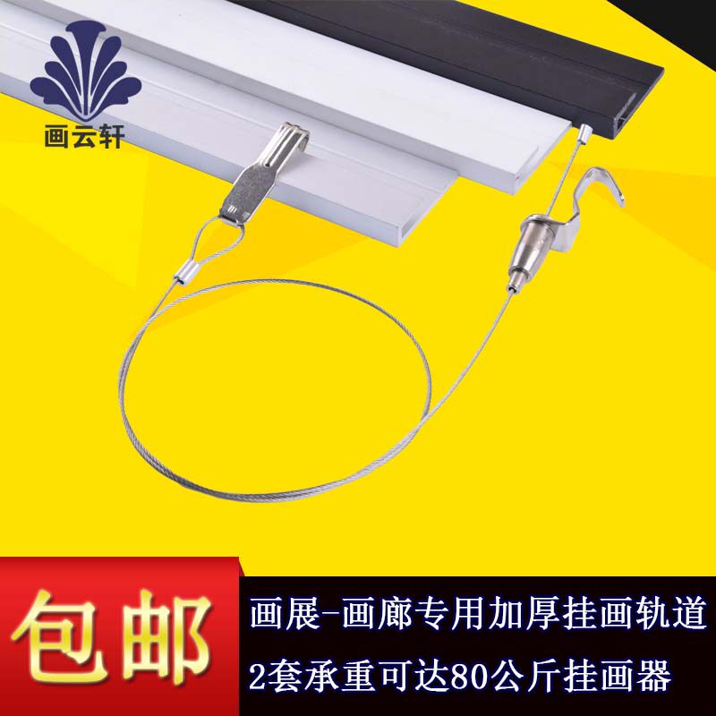 Exhibition Painting Gallery Steel Wire Rope Hanging Skewer Hook hanging illustrator track oil painting hook hanging painting line hanging picture hook
