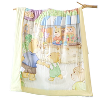 Baby Summer Cool Quilt Ice Silk Blanket Class A Newborn Baby Summer Thin Cover Blanket Childrens Kindergarten Nap Summer