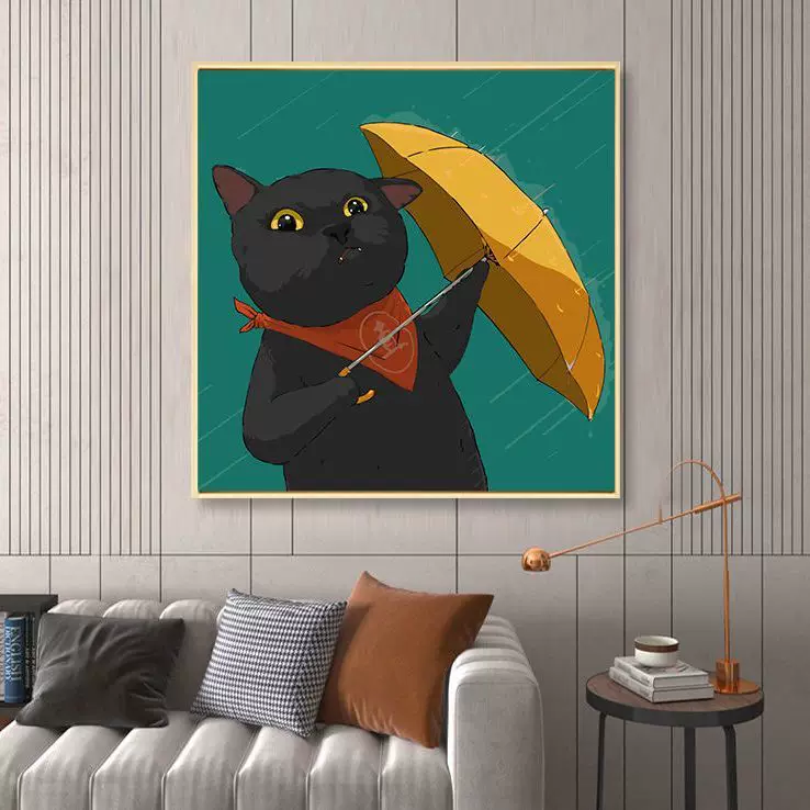 Cartoon cute sofa for bed, for beloved, cat