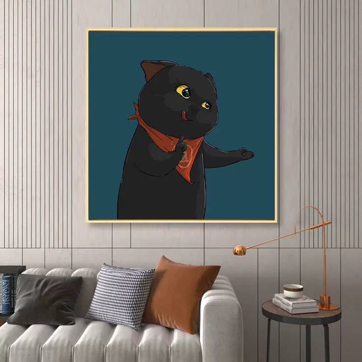 Cartoon cute sofa for bed, for beloved, cat