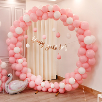 Happy Birthday Girl Little Fairy Romantic Party Scene Arrangement Package Aluminum Film Balloon Letter Poster Decoration
