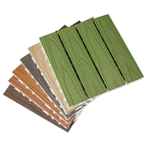 Balcony floor self-paving plastic wood floor paving outdoor anti-corrosion wood pineapple grid patchwork outdoor terrace self-assembly