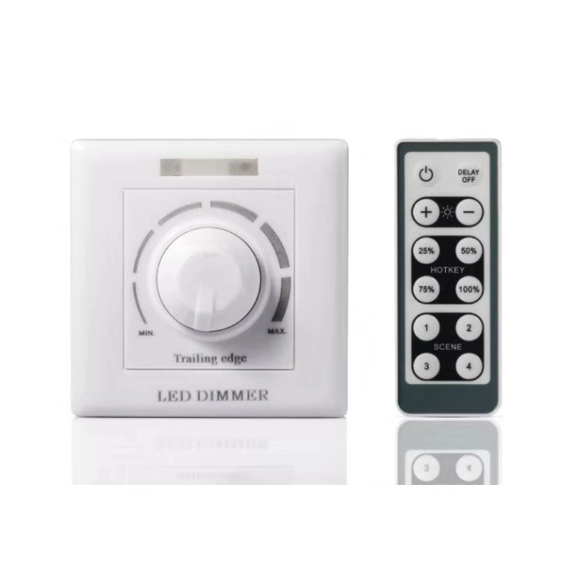 led controllable silicon dimming switch light brightness regulator lamp with light strip remote control 500W dimming controller-Taobao