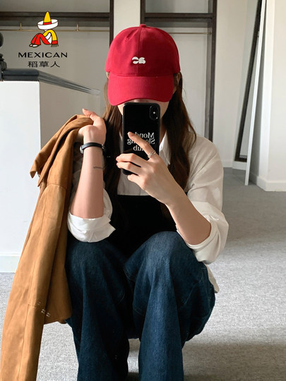 Scarecrow Baseball Cap for Women 2025 New Model, Large Head Circumference, Versatile, Makes Face Look Smaller, Deepened Duckbill Cap for Men