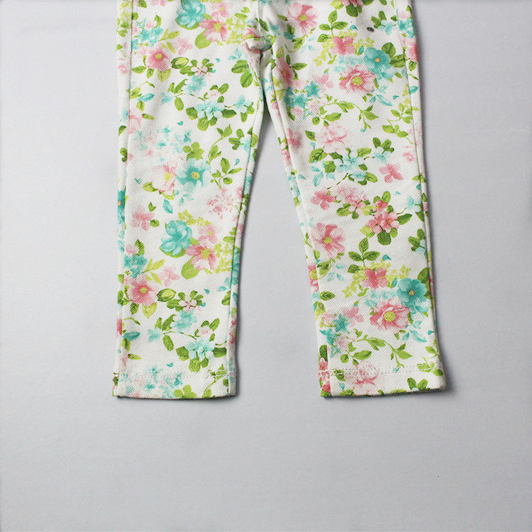 Pantalon fille en Coton denim bombe - Ref 2063532 Image 20