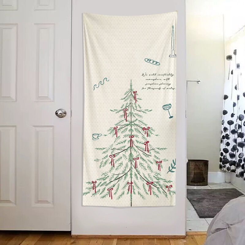 ins Scandinavian Christmas Tree Background Wall Hanging Cloth Christmas Scene Atmosphere Layout Background Cloth Photo Decoration Props ins Scandinavian Christmas Tree Background Wall Hanging Cloth Christmas Scene Atmosphere Layout Background Cloth Photo Decoration Props