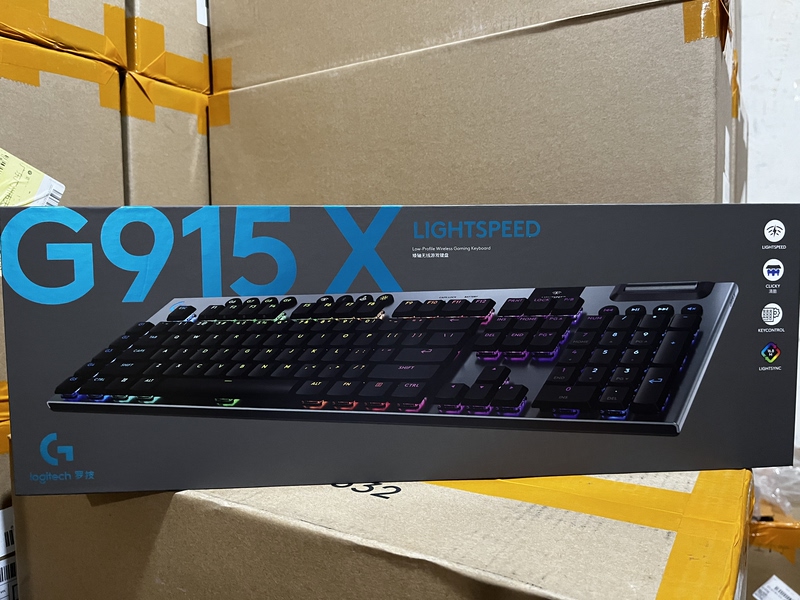 Logitech G915X Mechanical Low-Profile Wireless Gaming Keyboard Logitech G915X Mechanical Low-Profile Wireless Gaming Keyboard