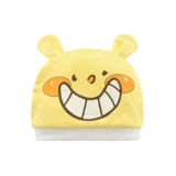 Детская осенняя тонкая хлопковая милая демисезонная шапка для новорожденных