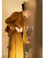 RIXO EXIT Шерстяное пальто, комплект, юбка, французский стиль, в стиле Шанель, коллекция 2023, легкий роскошный стиль