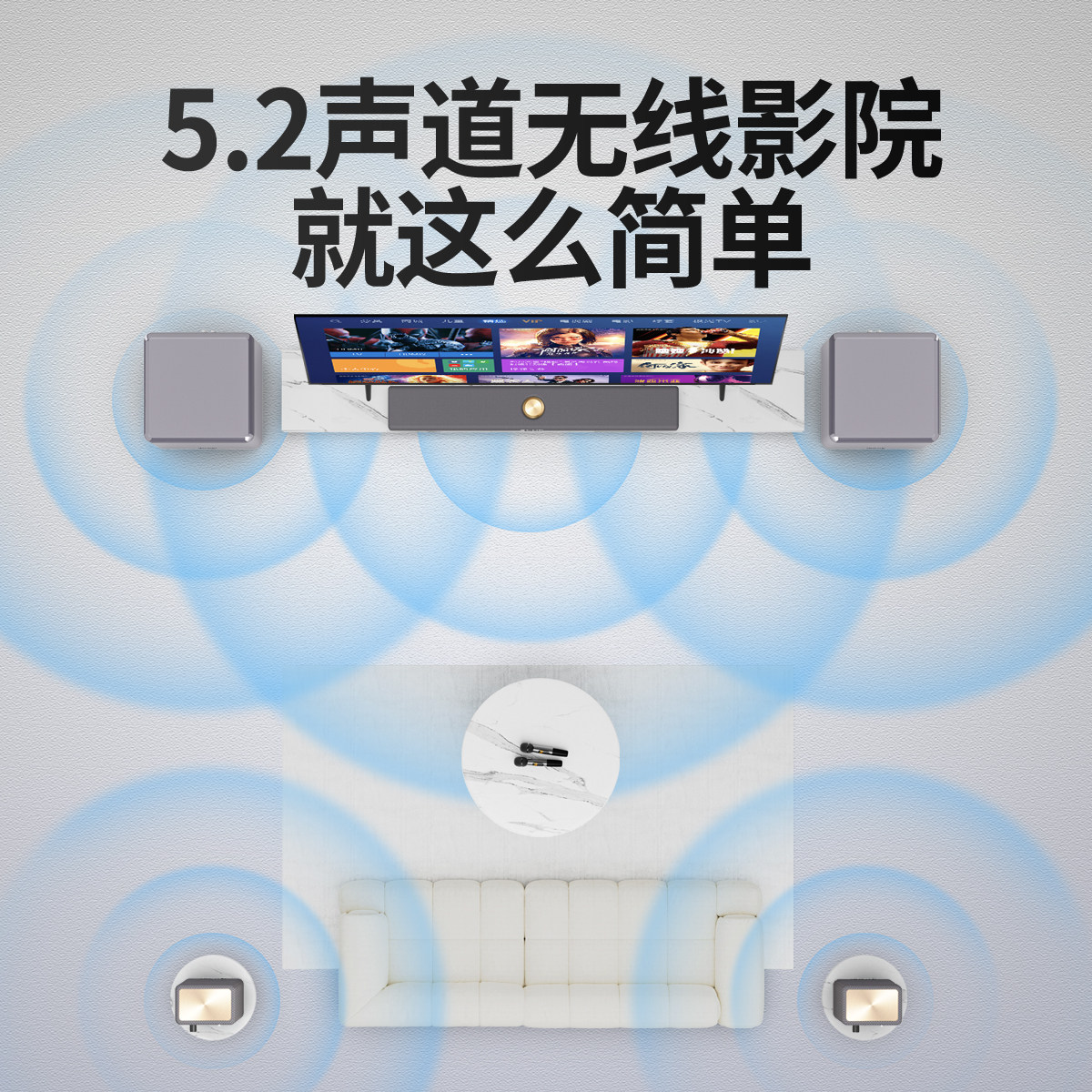 Wanyin A10 Home Karaoke Audio Set Complete Singing Equipment Karaoke Machine Home Karaoke All-In-One Amplifier