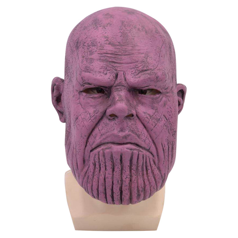 Thanos headgear Avengers Halloween adult props film and television game peripheral toys Alliance 3 Infinity War