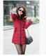 Jacket bông độn Winter-Trung bình Dài Xuống Ladies của phụ nữ