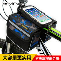 Road bicycle package bicycle package mountain saddle bag pipepack front beam pack bicycle accessories mobile phone pack
