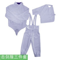 Fencing uniform top fencing pants vest CE350 training uniform