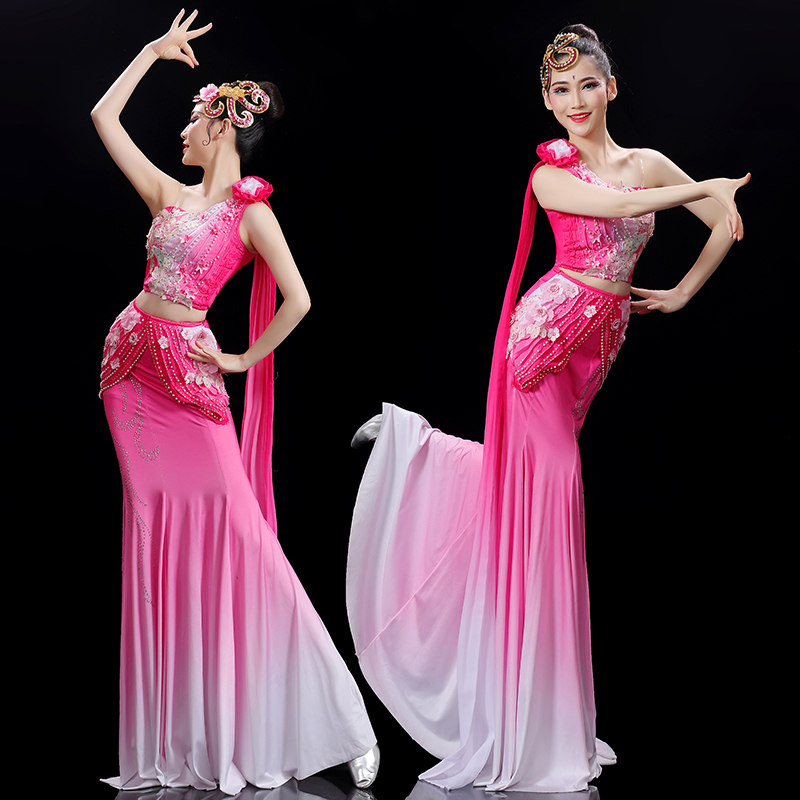 Dai Dance Costume Performance Clothing Women's New Yunnan Xishuangbanna Peacock Dance Skirt Solo Dance Exam Skirt Suit