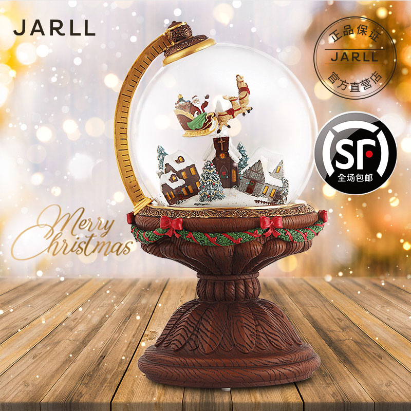 JARLL crystal ball music box music box to send girls, girls and girls birthday Christmas gifts globe
