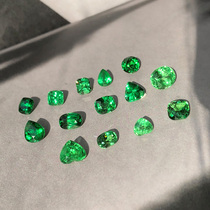 Guomao jewelry natural boutique Shafele bare stone high net body without burning full of fire color 18K gold jewelry womens custom