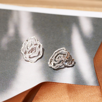 Fruit Lush Jewelery Romantic Sweet 18k Gold Platinum Diamond Women Real Drill Ear slats Rose Customize