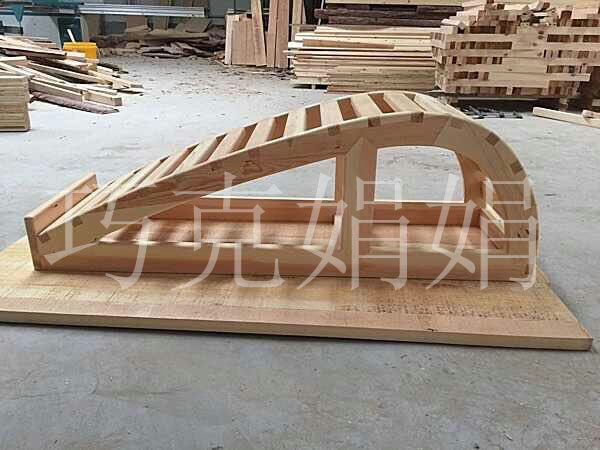 Iyengar yoga arch bridge Solid wood arch bridge Yoga aids Solid wood bridge Relax yoga arch bridge