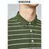 Chín người chăn gia súc nam áo polo ngắn tay 2019 mùa hè mỏng cotton kinh doanh giản dị áo thun sọc mỏng hàng đầu - Polo áo thun nam có cổ hàng hiệu Polo