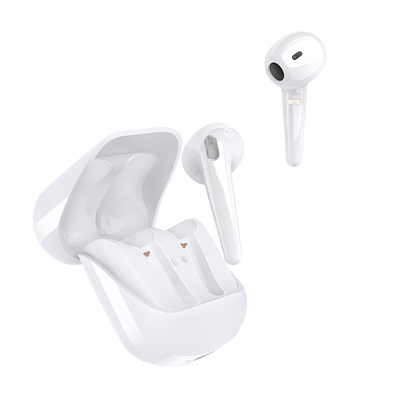依魅T11蓝牙耳机真无线运动低延迟适用于苹果华为小米vivo双耳w04超长待机续航oppo半入耳式mate30降噪白色