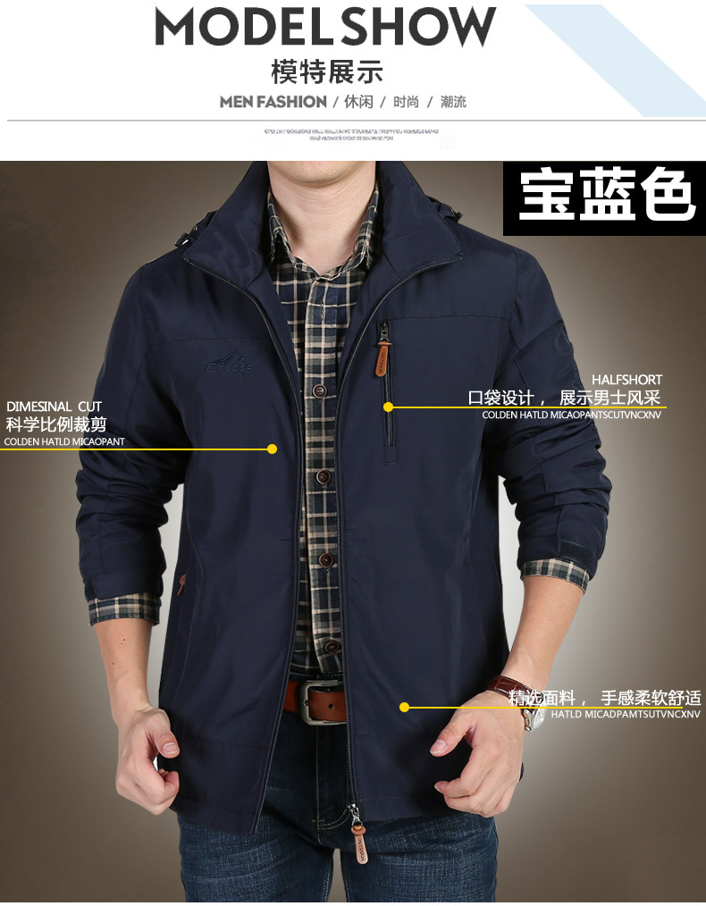 Blouson hiver pour homme en Nylon - Ref 3115305 Image 44